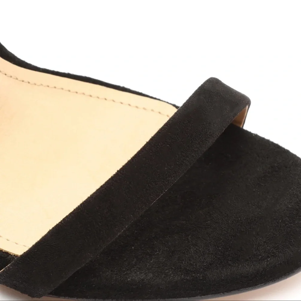 Schutz Suede heel sandal